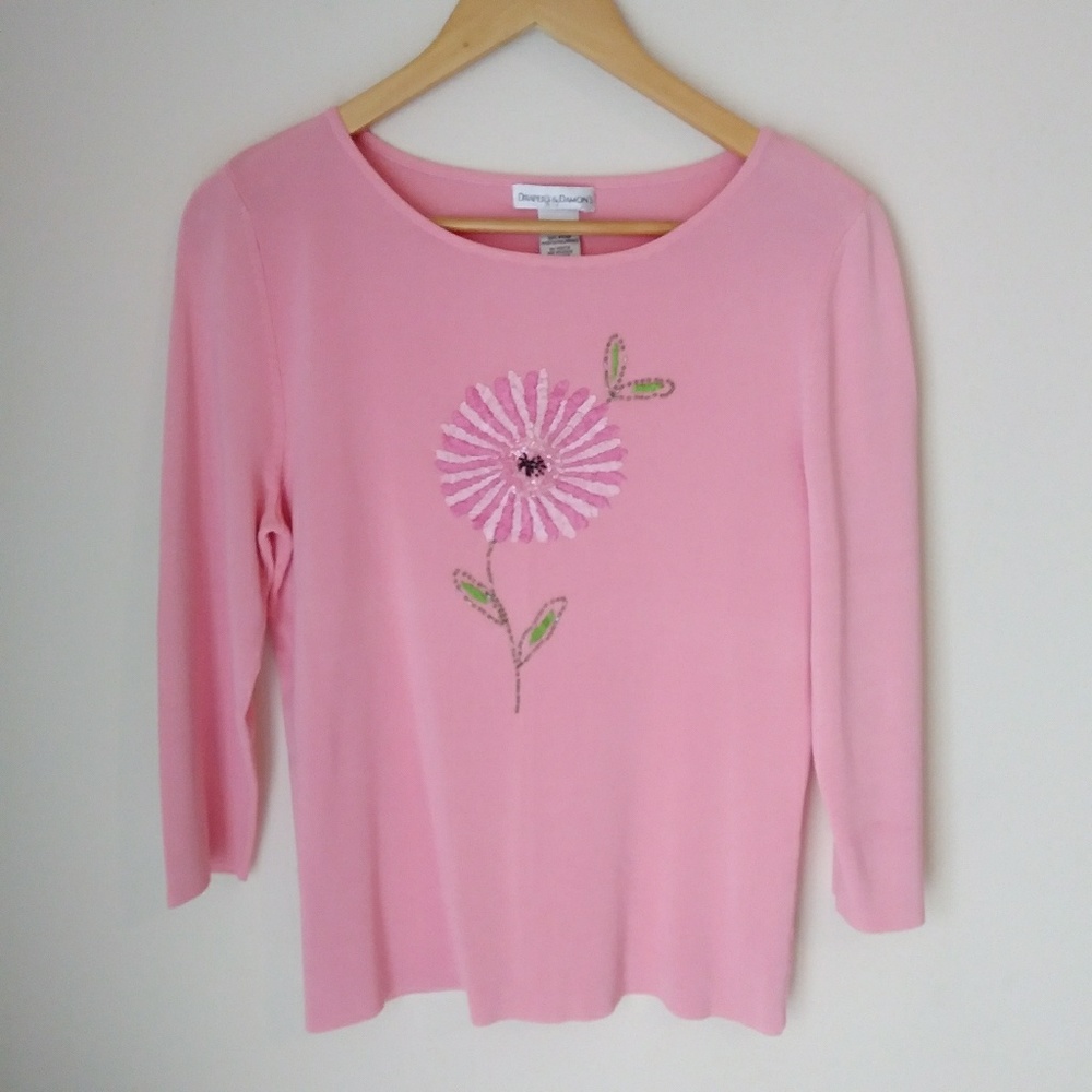 Draper's & Damons Knit Blouse size S